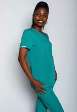 Load image into Gallery viewer, Womens One Pocket Scrub Top