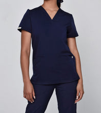 Load image into Gallery viewer, Womens Two Pocket Scrub Top