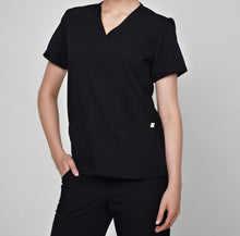 Load image into Gallery viewer, Womens Two Pocket Scrub Top