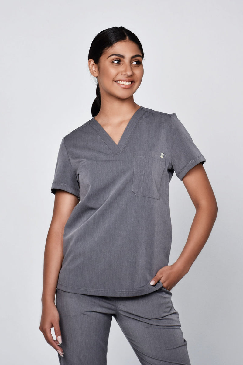 Women's One Pocket Scrub Top Medical Scrubs South Africa Stich