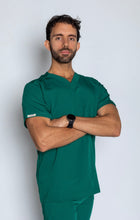 Load image into Gallery viewer, Mens One Pocket Scrub Top
