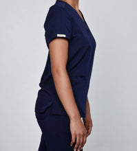 Load image into Gallery viewer, Womens Two Pocket Scrub Top

