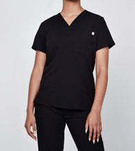 Load image into Gallery viewer, Womens One Pocket Scrub Top
