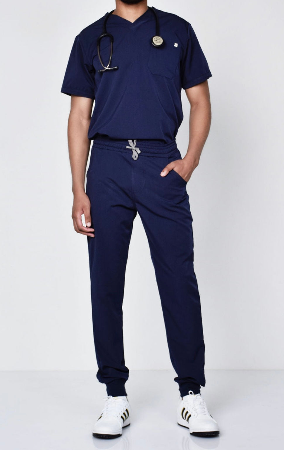 Mens One Pocket Scrub Top