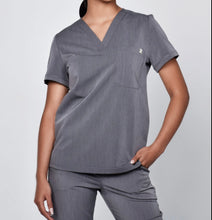 Load image into Gallery viewer, Womens One Pocket Scrub Top
