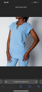 Womens Shell Scrub Top