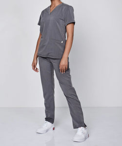 Womens Two Pocket Scrub Top