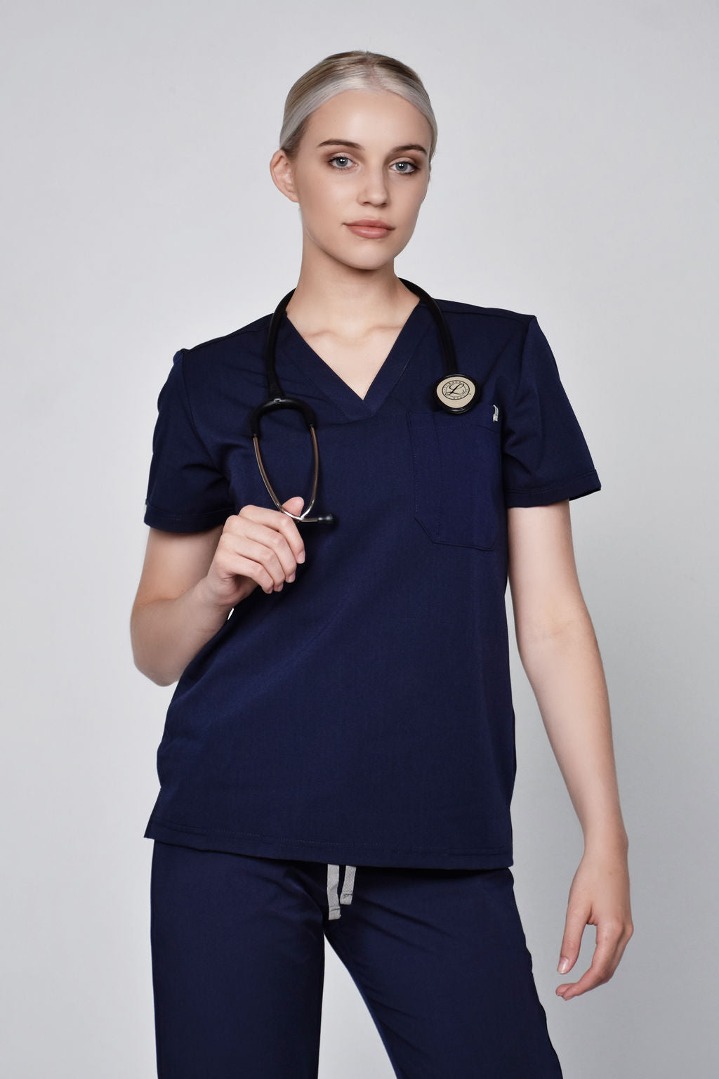 Women's One Pocket Scrub Top Medical Scrubs South Africa Stich