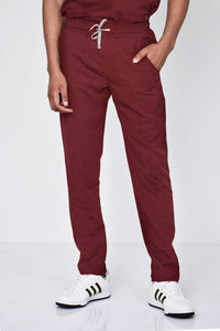 Mens Slim Fit Scrub Pants